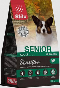 Blitz Sensitive Senior Dog All Breeds