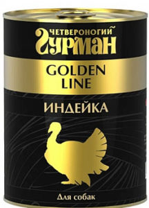 Четвероногий Гурман Golden Line, индейка