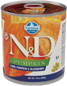 Farmina N&D Pumpkin, ягненок с тыквой и черникой