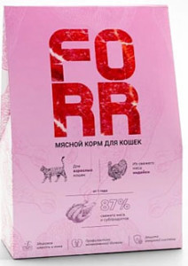 FORR для активных кошек с индейкой