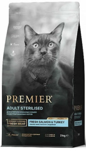 Premier Cat Salmon&Turkey STERILISED