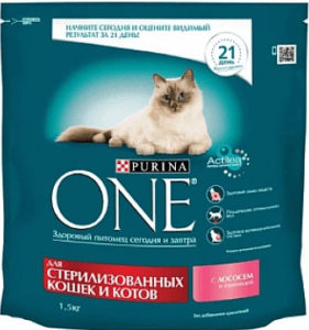 PURINA ONE с уткой и печенью