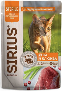 SIRIUS утка с клюквой