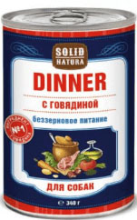 Solid Natura Dinner Dog