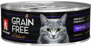 Зоогурман GRAIN FREE Deluxe с телятиной