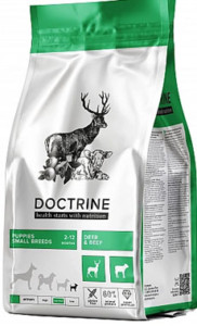 DOCTRINE PUPPIES SMALL BREEDS DEER&BEEF с телятиной и олениной