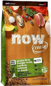 NOW FRESH для пожилых собак с индейкой, уткой, лососем и овощами